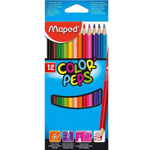 Picture of MAPED PENCIL COLOURS X12